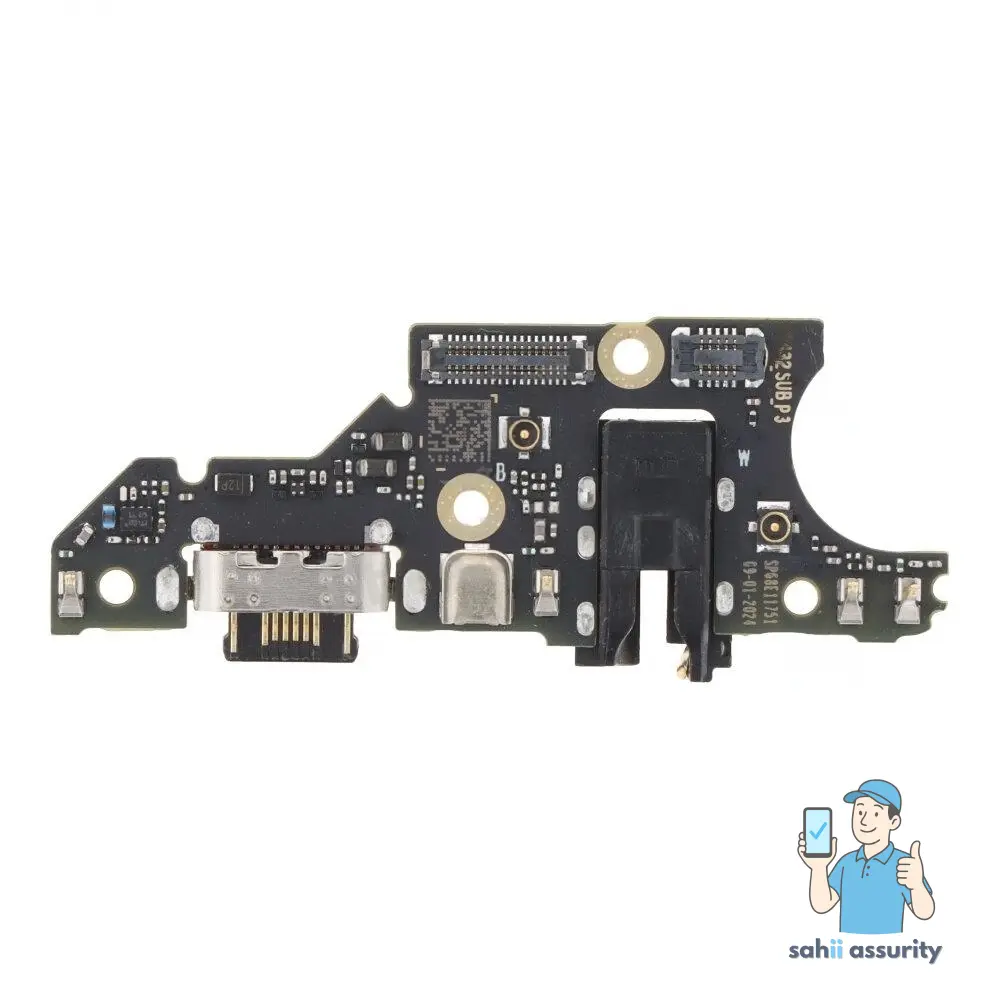 Charging Connector Flex / PCB Board for Motorola Moto G34 5G